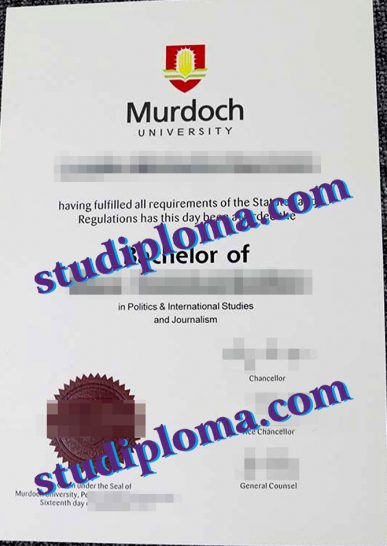 Murdoch University fake degree certificate