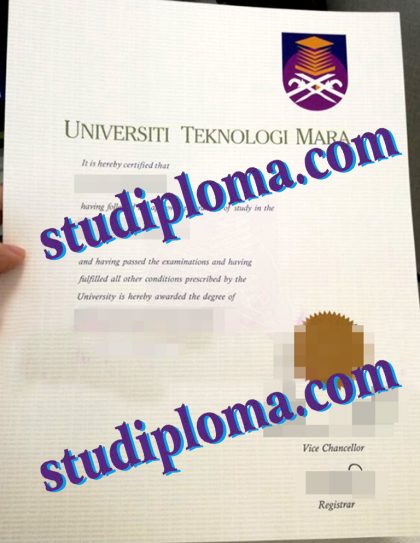 fake UiTM degree certificate
