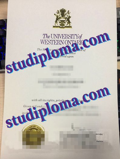 buy University of Western Ontario degree