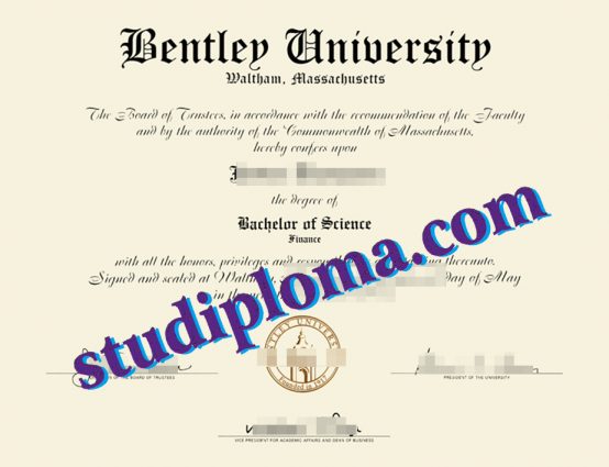 buy Bentley University degree
