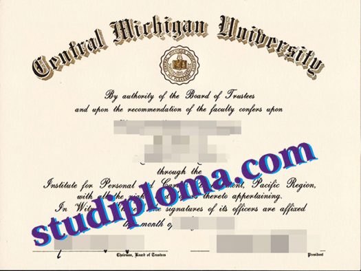 Central Michigan University degree