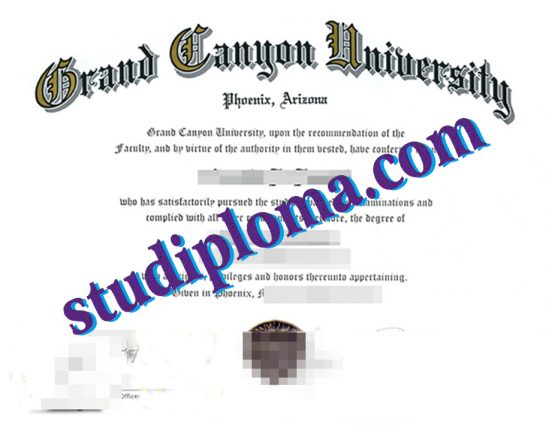 Grant Canyon University degree
