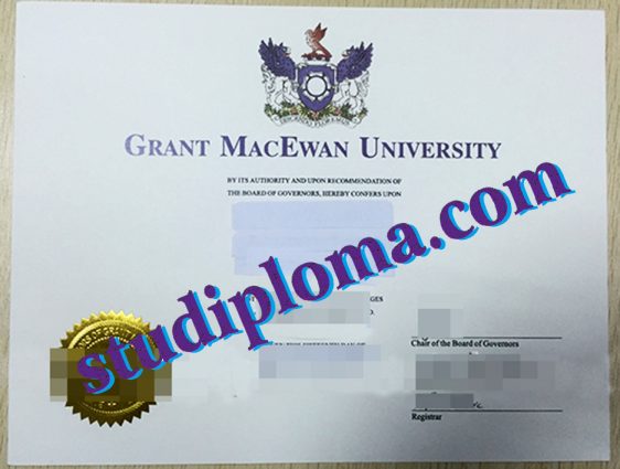buy Grant MacEwan University degree