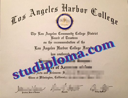 buy Los Angeles Harbor College diploma