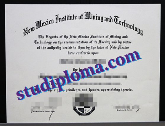 buy New Mexico Institute of Mining and Technology degree certificate