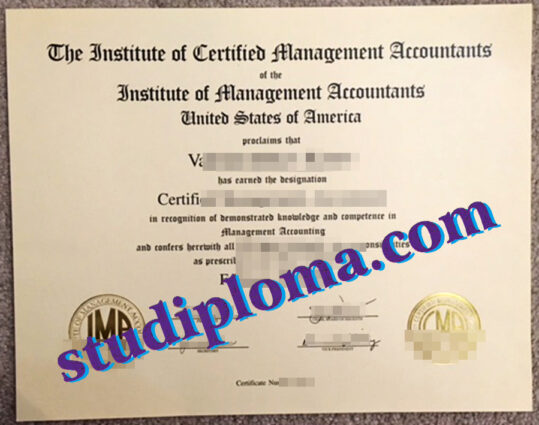 CMA fake certificate