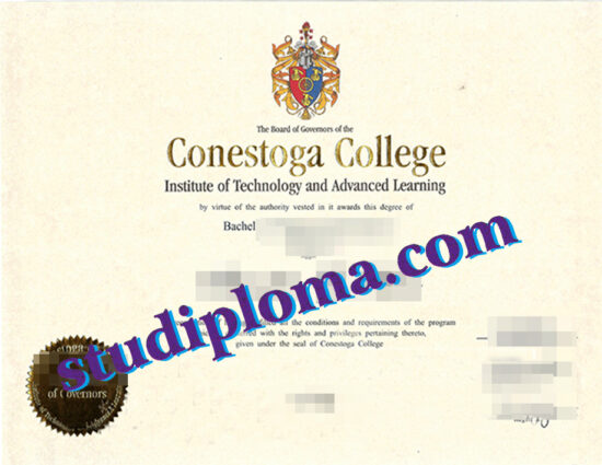Conestoga College fake diploma